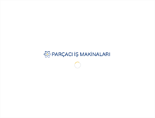 Tablet Screenshot of parcaci.com.tr